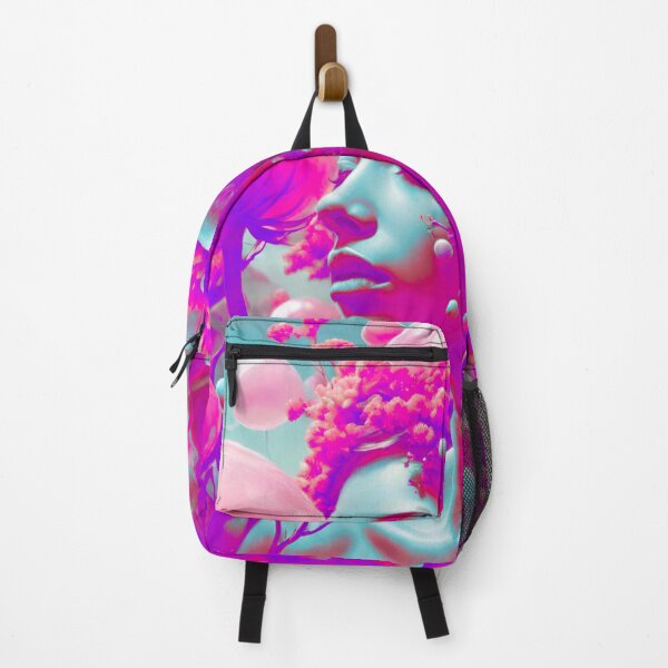 Item preview, Galactic Enigma: Pink and Purple Extraterrestrial Woman designed and sold by GrizzlyCollective.