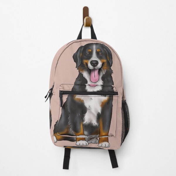 Item preview, Bernese mountain dog illustration designed and sold by Milanicole.
