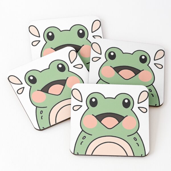 Item preview, Screaming Froggy , Green aesthetic, Happy face designed and sold by CaseMarket.