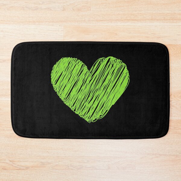 Item preview, Brat green Heart designed and sold by ArtistMart.