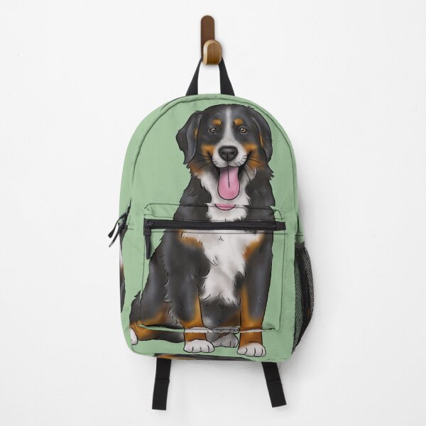 Item preview, Bernese mountain dog illustration designed and sold by Milanicole.