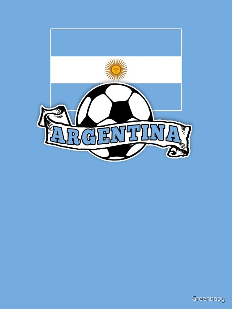 Argentine SOCCER Argentina FLAG Graphic T-Shirt Dress for Sale by  Greenbaby