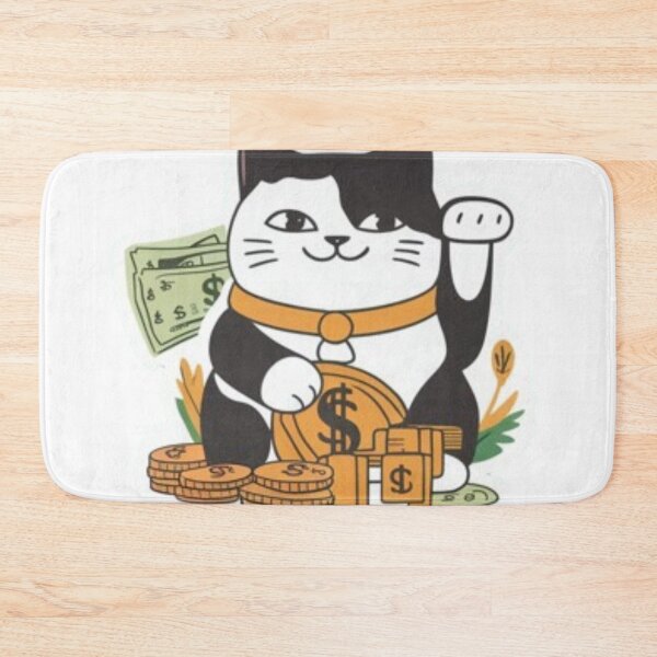 Item preview, Cat that gives Luck and Money #2 designed and sold by Kinyah88.