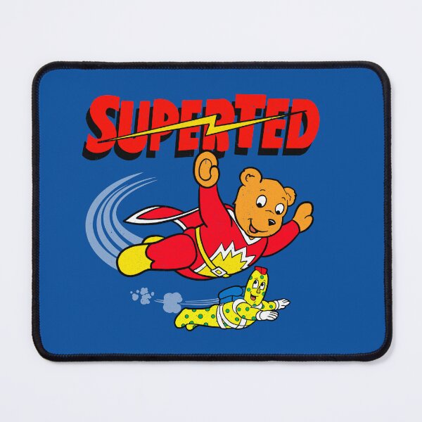 Item preview, Superted and Spottyman - Distressed Look Print designed and sold by FunnehGacha.