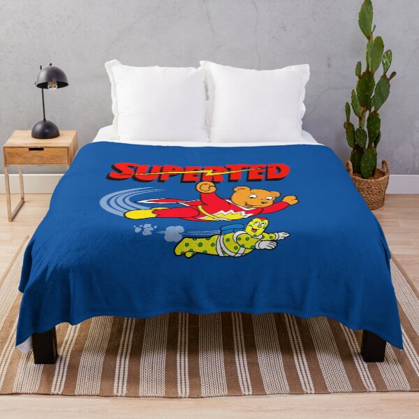 Item preview, Superted and Spottyman - Distressed Look Print designed and sold by FunnehGacha.