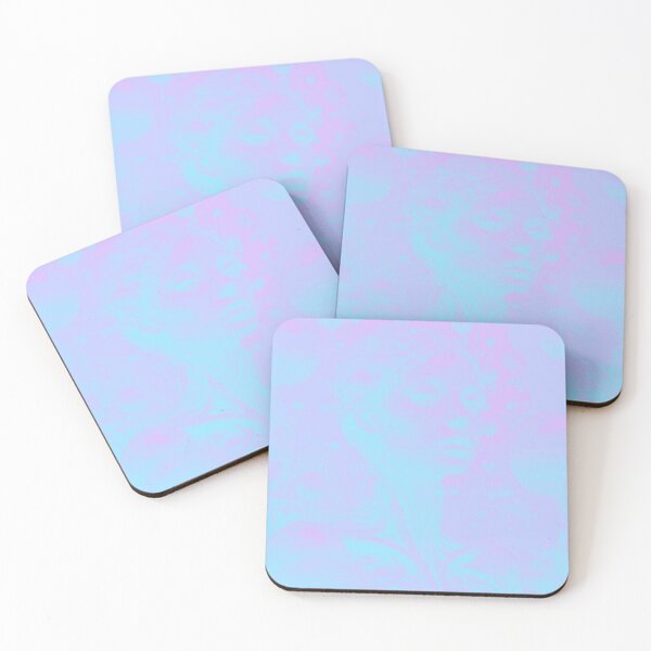 Item preview, Neon Dreams: Blue and Pink Woman designed and sold by GrizzlyCollective.