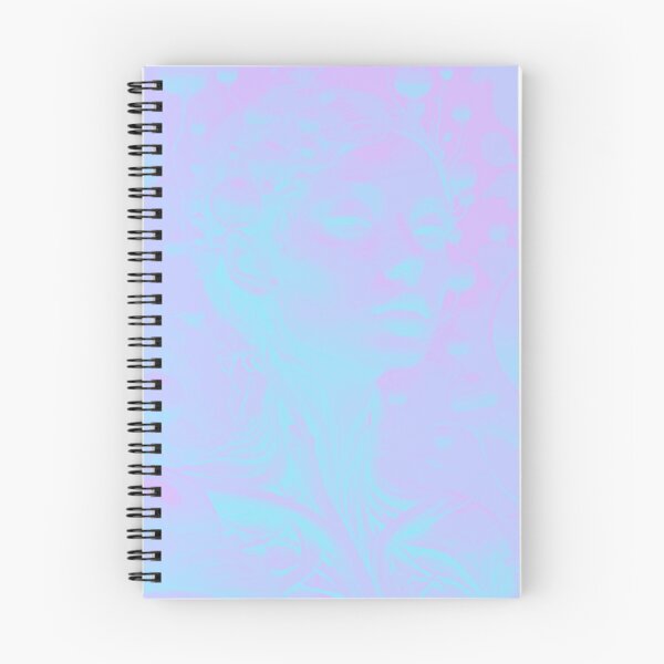 Item preview, Neon Dreams: Blue and Pink Woman designed and sold by GrizzlyCollective.