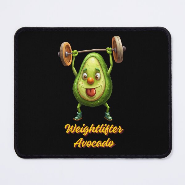 Item preview, Lifting Avocado - Weightlifter Avocado - Funny Avocado Lifting Weights Gym Fitness Workout designed and sold by ExploreTheStore.