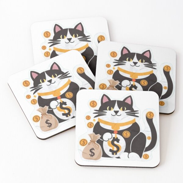 Item preview, Cat that gives Luck and Money #3 designed and sold by Kinyah88.