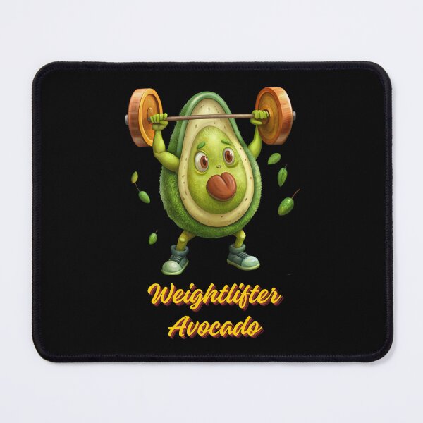 Item preview, Lifting Avocado - Weightlifter Avocado - Funny Avocado Lifting Weights Gym Fitness Workout designed and sold by ExploreTheStore.