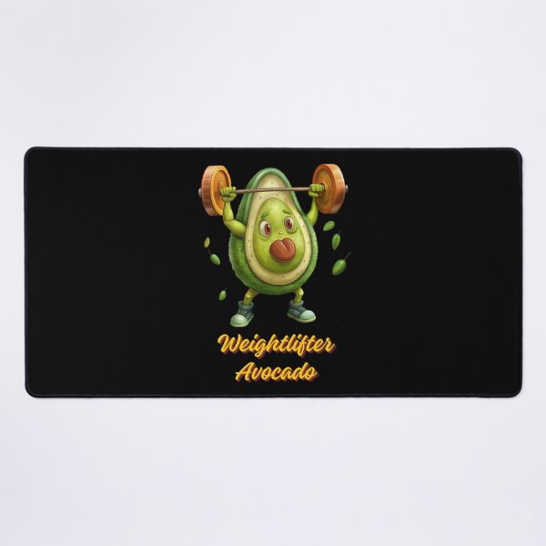 Item preview, Lifting Avocado - Weightlifter Avocado - Funny Avocado Lifting Weights Gym Fitness Workout designed and sold by ExploreTheStore.