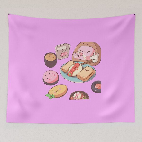 Item preview, Frenesí gastronómico de Chibi designed and sold by cloudzer0000.