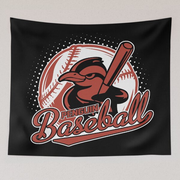 Item preview, PENGUIN BASEBALL FUNNY designed and sold by soebekhi.
