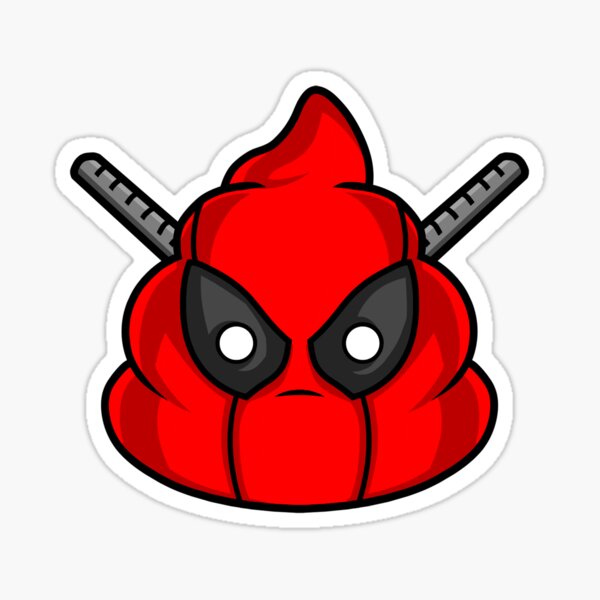 Deadpool Sticker - Lustige Marvel Aufkleber für jede Oberfläche