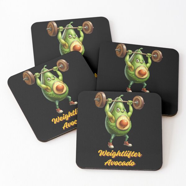 Item preview, Lifting Avocado - Weightlifter Avocado - Funny Avocado Lifting Weights Gym Fitness Workout designed and sold by ExploreTheStore.