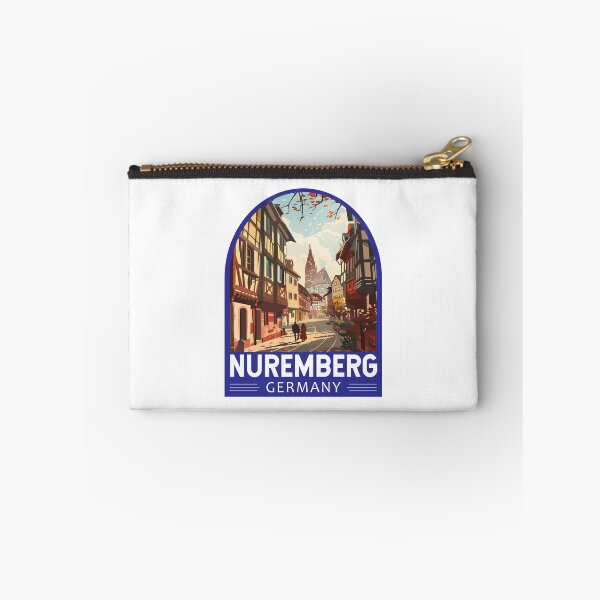 Item preview, Nuremberg Germany Travel Art Emblem designed and sold by KrisSidDesigns.