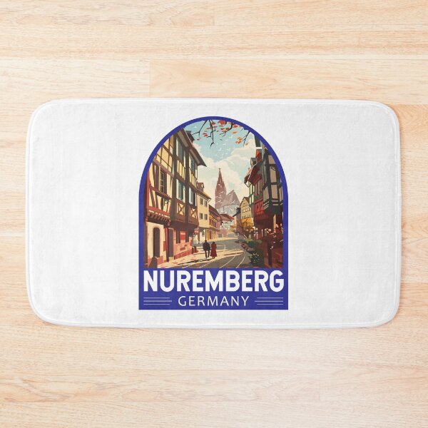 Item preview, Nuremberg Germany Travel Art Emblem designed and sold by KrisSidDesigns.