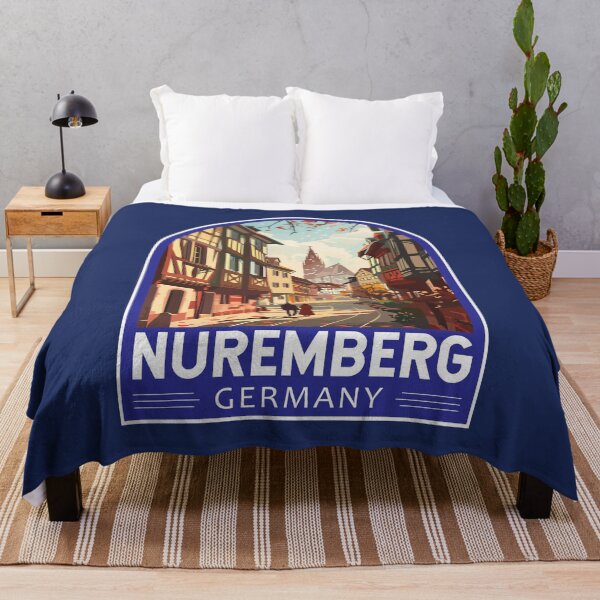 Item preview, Nuremberg Germany Travel Art Emblem designed and sold by KrisSidDesigns.