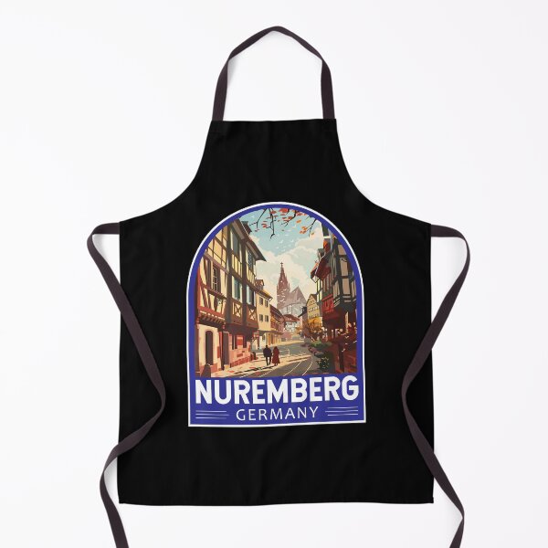 Item preview, Nuremberg Germany Travel Art Emblem designed and sold by KrisSidDesigns.