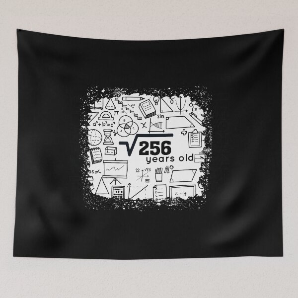 Item preview, square root 16 year old birthday designed and sold by Creative-Wolf16.