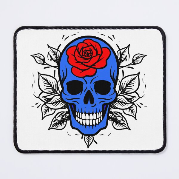Item preview, blueberry skull designed and sold by STICKER VERSE.