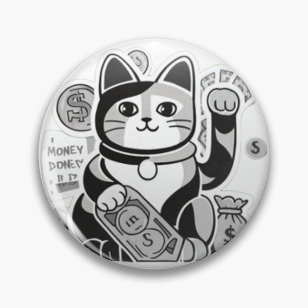 Item preview, Cat that gives Money, Luck and Fortune #1 designed and sold by KittyKouture.