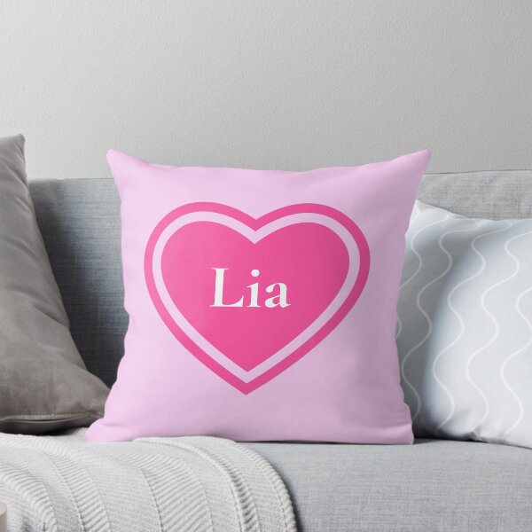 Item preview, Lia Name Girl Pink designed and sold by Monika Howarth.