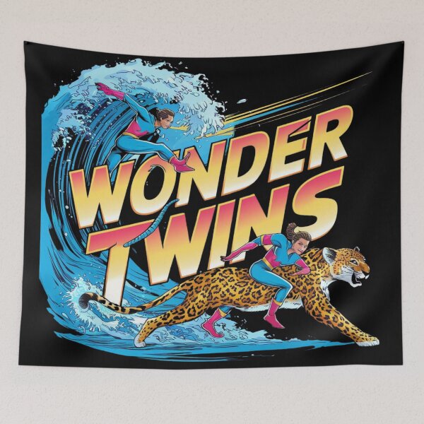 Item preview, Wonder twins ride on waves designed and sold by Ajax90.