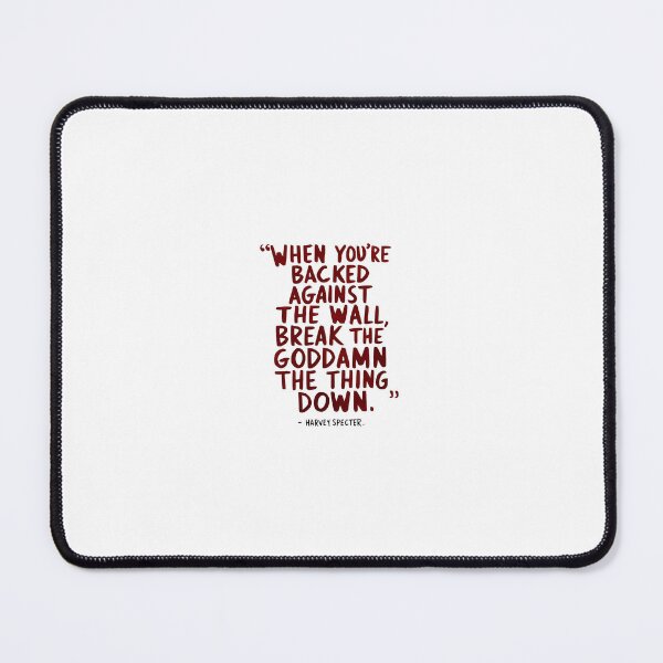 Item preview, When you're backed against the wall designed and sold by Art Aesthetic.