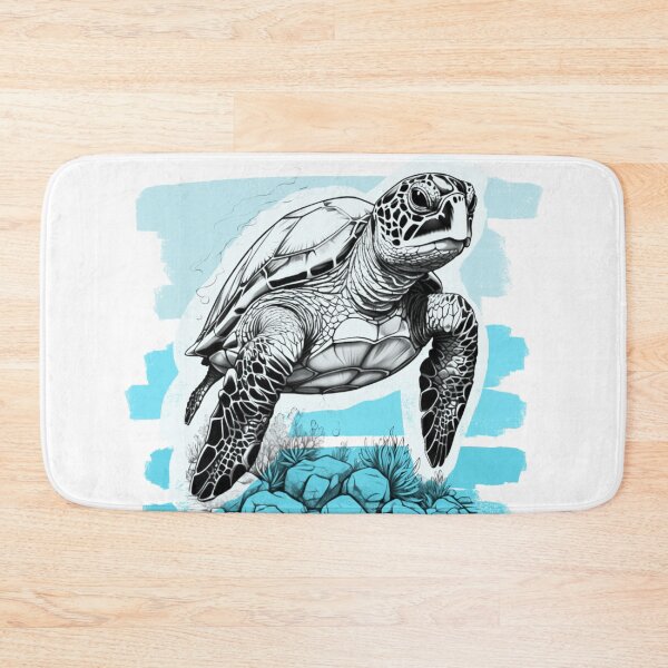 Item preview, SEA TURTLE colorful designed and sold by ArtDjevel.