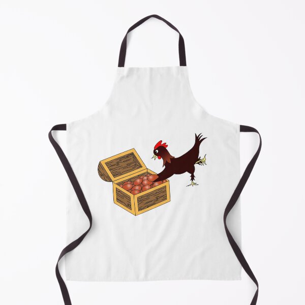 Aperçu de l'œuvre Poule Marans aux oeufs d'or créée et vendue par FeuillePlume.