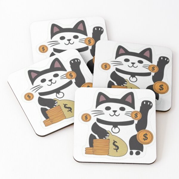 Item preview, Cat that gives Money, Luck and Fortune #4 designed and sold by KittyKouture.