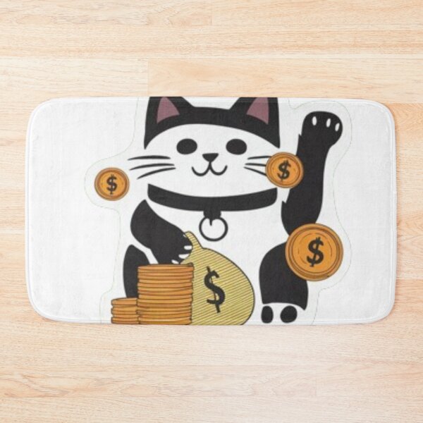 Item preview, Cat that gives Money, Luck and Fortune #4 designed and sold by KittyKouture.