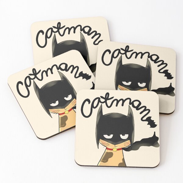 Item preview, Catman cute doodle  designed and sold by artistbarcagirl.