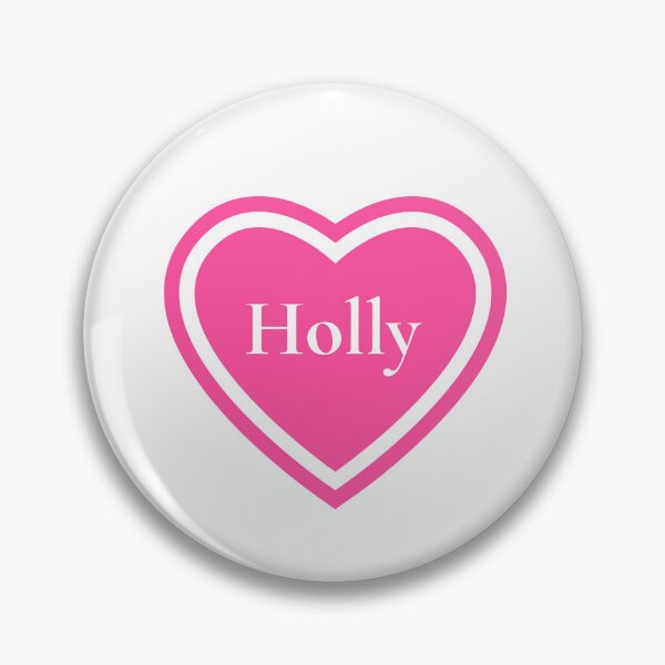 Item preview, Holly Name Girl Pink designed and sold by Monika Howarth.