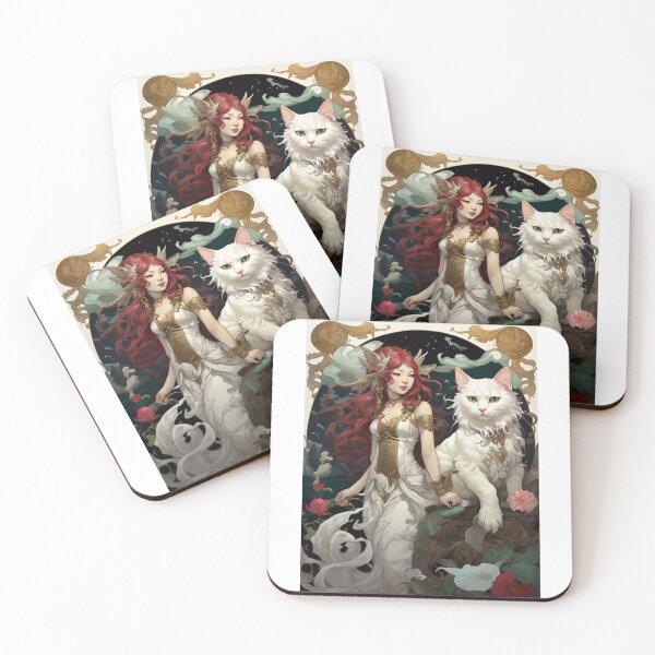 Item preview, Pirate fairy and cat designed and sold by Dreamfamiliars.