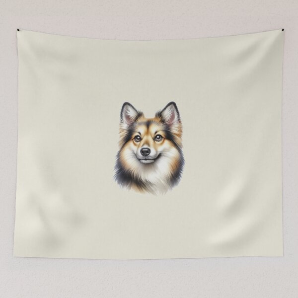 Artikelvorschau, Norwegischer Lundehund Portrait entworfen und verkauft von HWCanada.