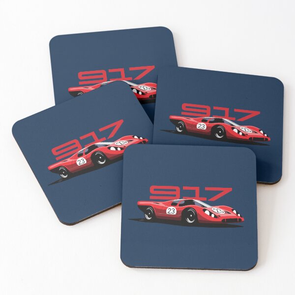 Item preview, Porsche 917 Race Car Illustration designed and sold by blackdogshop.