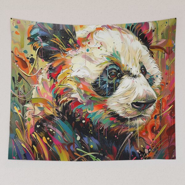 Item preview, Panda Art Illustration designed and sold by nomiraclehere.