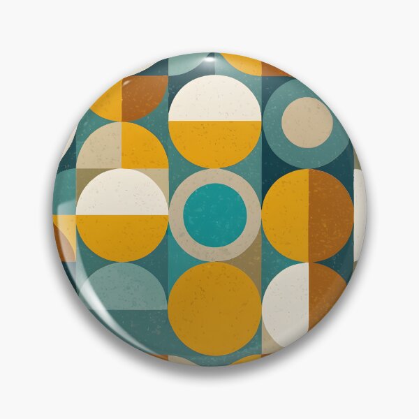 Item preview, Abstract geometry mid century modern style patterns  designed and sold by BlackCatspet1.