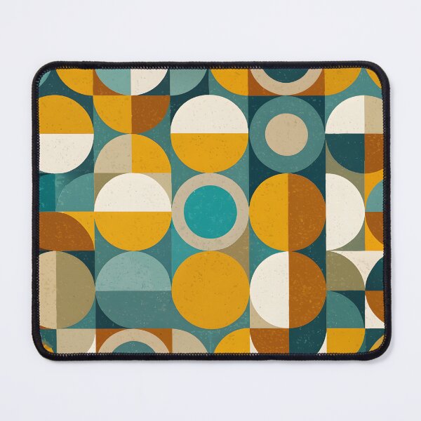 Item preview, Abstract geometry mid century modern style patterns designed and sold by BlackCatspet1.