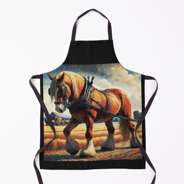 Aperçu de l'œuvre  Chevaux lourds de trait belges v4 créée et vendue par Helios Be. Lavsh.