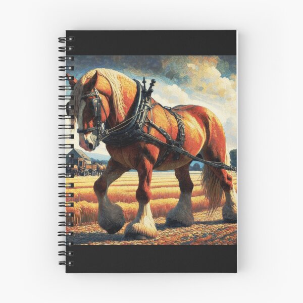 Aperçu de l'œuvre  Chevaux lourds de trait belges v4 créée et vendue par Helios Be. Lavsh.