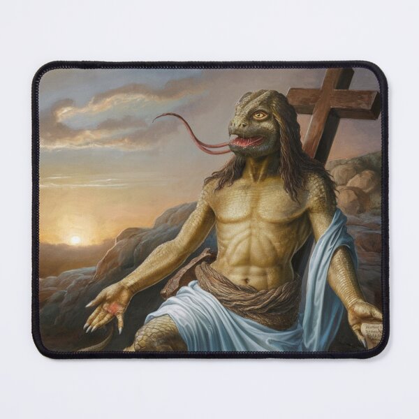 Item preview, FUNNY JESUS LIZARD designed and sold by Obinne.