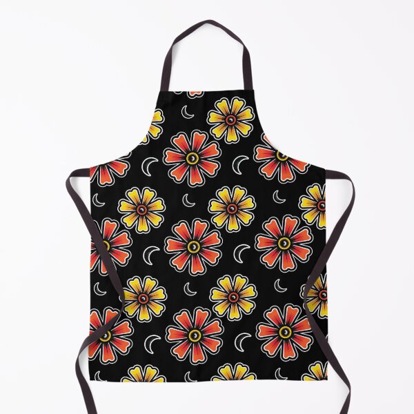 Item preview, Traditional Flower Tattoo designed and sold by cwgraphicdesign.