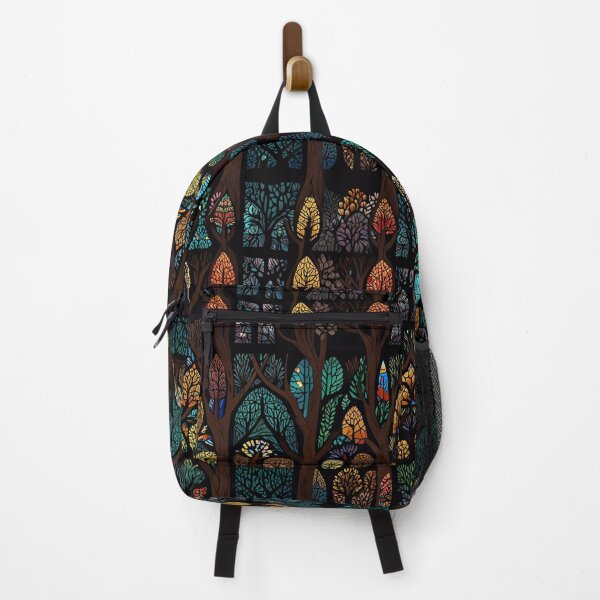 Item preview, Colourful Mosaic Stained Glass Tree effect design designed and sold by FocusedArt.