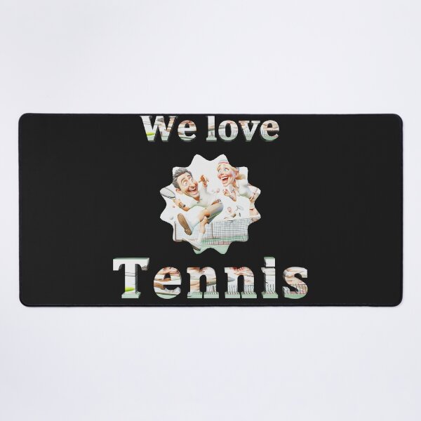 Item preview, we love tennis designed and sold by HerbertFlenner.