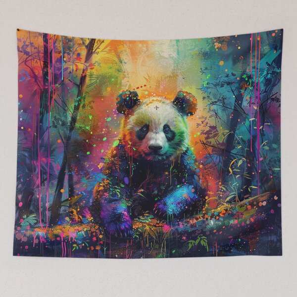 Item preview, Panda Art Illustration designed and sold by nomiraclehere.