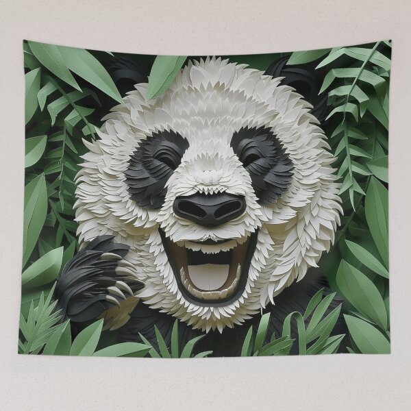 Item preview, Panda Art Illustration designed and sold by nomiraclehere.