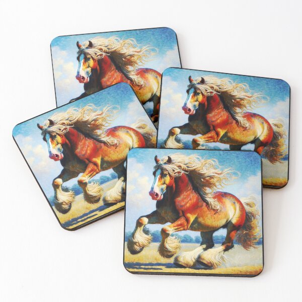 Item preview, Belgian Draft Heavy Horses v6 designed and sold by Helios Be. Lavsh.